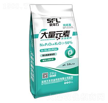 聚谷氨酸增效型大量元素水溶肥料0-10-40+PGA-史豐力-萬(wàn)禾農(nóng)科