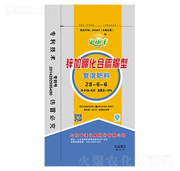 鋅加硼化合硫脲型復混肥28-6-6-中港化肥