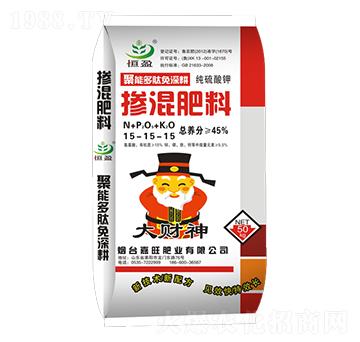 純硫酸鉀摻混肥料15-15-15-大財神-嘉旺