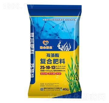 海藻酸復(fù)合肥料25-10-13-糧心農(nóng)業(yè)