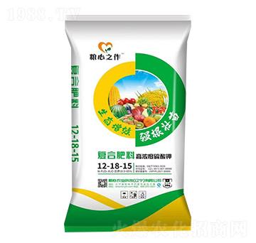 高濃度硫酸鉀復(fù)合肥料12-18-15-糧心農(nóng)業(yè)
