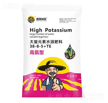 高氮型大量元素水溶肥料38-8-5+TE-潤(rùn)邦益農(nóng)