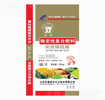 穩(wěn)定性復合肥料22-9-9-友誼-華魯恒升