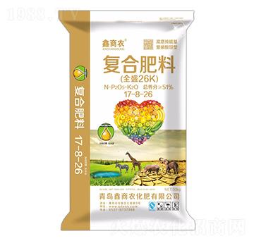 高塔純硫基復(fù)合肥料17-8-26-鑫商農(nóng)