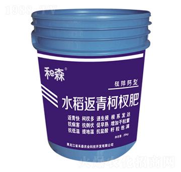 硅鋅鈣型水稻返青柯杈肥-禾森農業(yè)