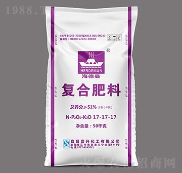50kg復合肥料17-17-17-海德曼-富升化工
