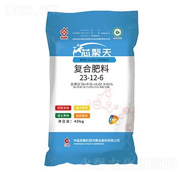 含聚天門冬氨酸復合肥料23-12-6-芯聚天-紅四方