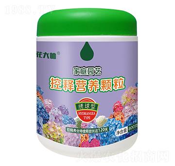 800克繡球型家庭園藝控釋營養(yǎng)顆粒-花大帥-綠沃肥業(yè)