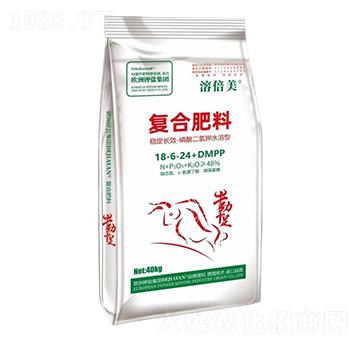 穩(wěn)定長效磷酸二氫鉀水溶型復(fù)合肥料18-6-24+DMPP-溶倍美-德鉀鹽國際