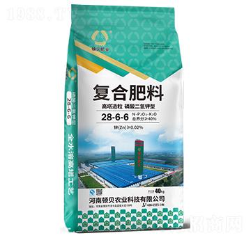 高塔造粒磷酸二氫鉀型復合肥料28-6-6-頓貝肥業(yè)