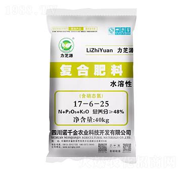 水溶性復(fù)合肥料17-6-25-力芝源-諾千金農(nóng)業(yè)